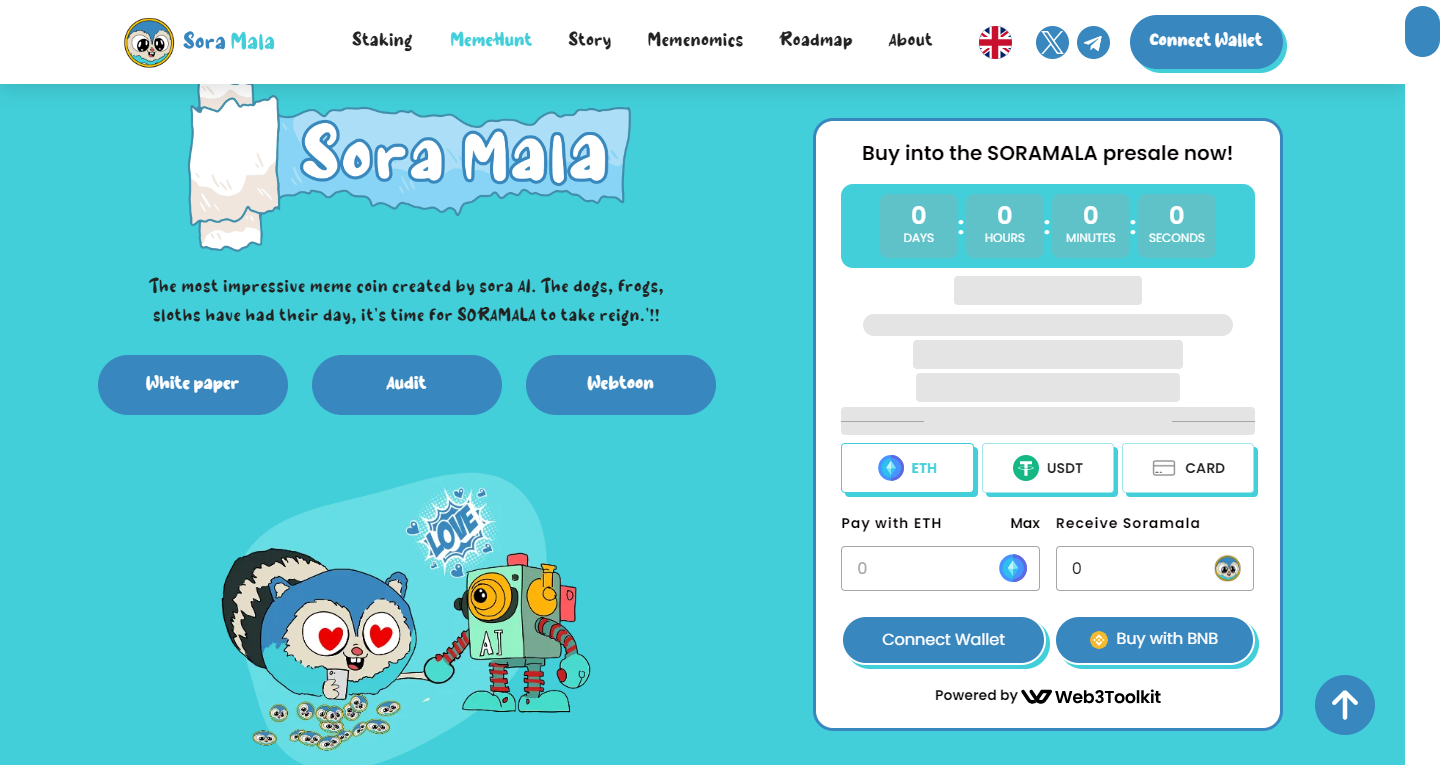 Soramala Presale on Solana